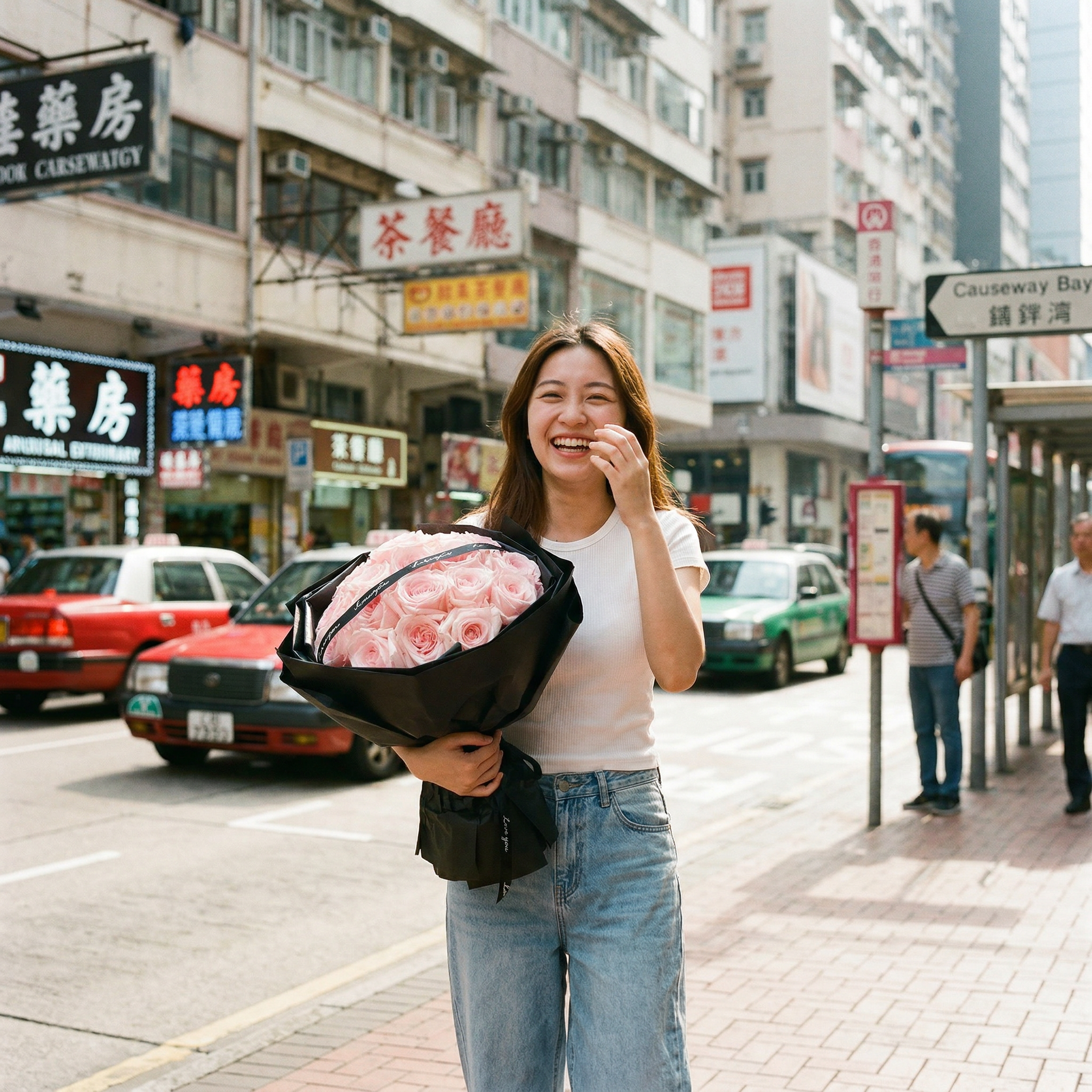 21 Florist Hong Kong — real bouquet photo 2