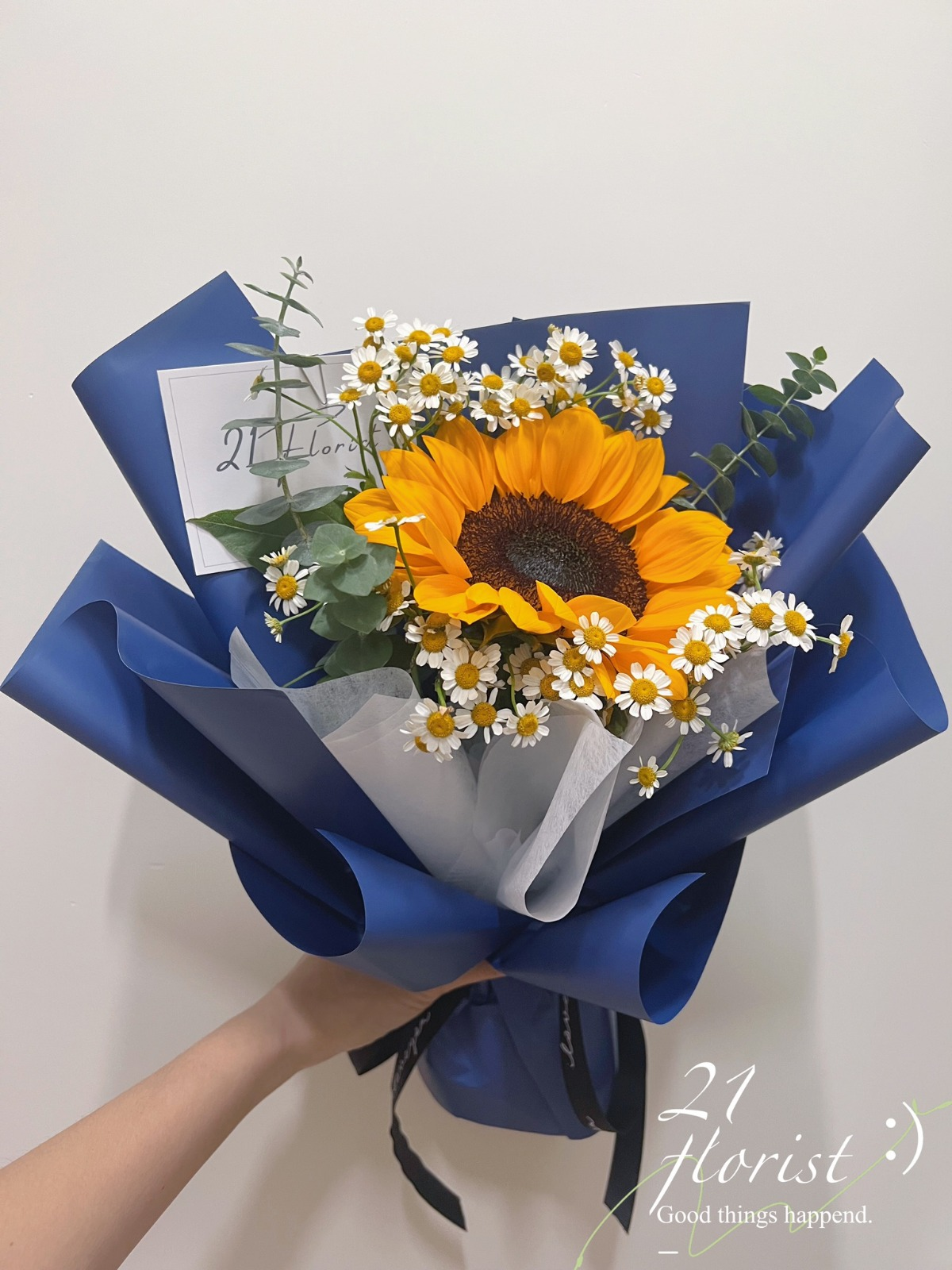 ช่อทิวลิปขาว